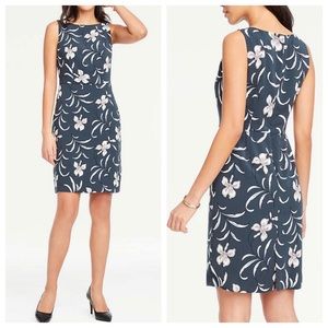 Ann Taylor Factory Boatneck Sheath Dress